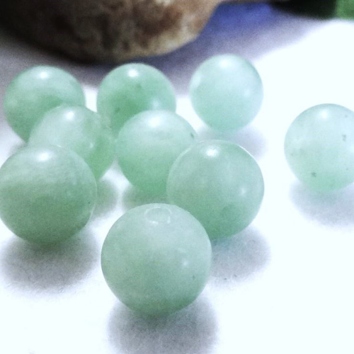 3粒☆翡翠○8mm(±0.5mm)○天然石 天然石 sanuk 通販 17690206｜Creema