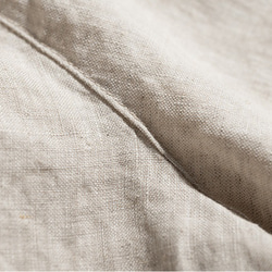 天然素材リネン長袖シャツ 15枚目の画像