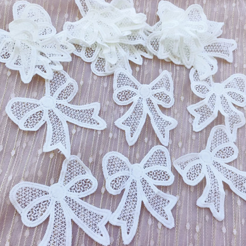 ジャンクジャーナル素材☆錆染シャービックなケミカルレース