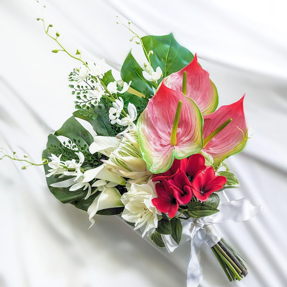 トロピカルブーケ♡南国ブーケ　造花ブーケ トロピカルブーケ♡南国ブーケ造花ブーケ