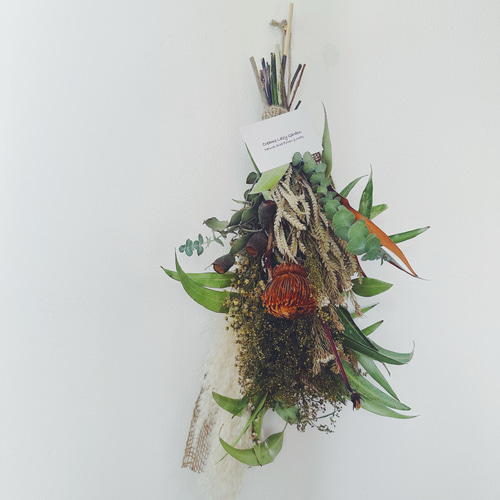 Wildflowers interior swag tt ワイルドフラワーインテリアスワッグ