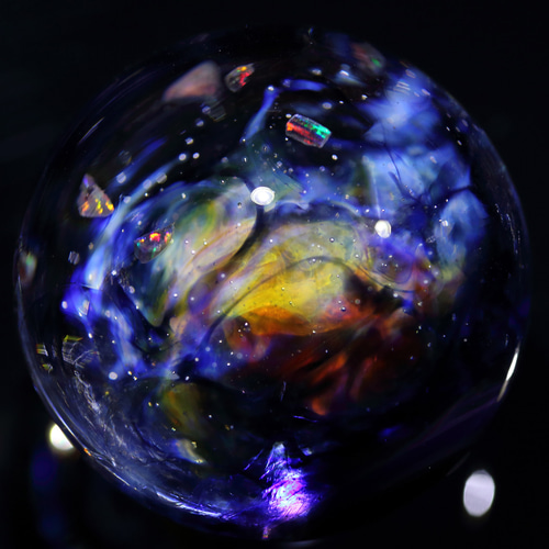 +α 宇宙ガラス マーブル α [プラスアルファ] | 宇宙ガラス | Information