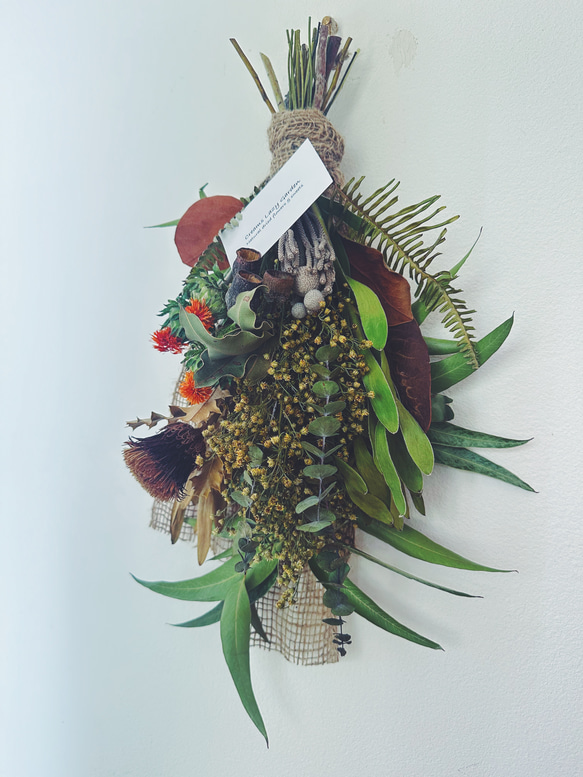 Wildflowers interior swag uu ワイルドフラワーインテリアスワッグ
