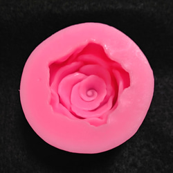 シリコンモールド　シリコン型　薔薇　ばら　キャンドル　キャンドルモールド　アロマストーン　花　型　モールド　立体　韓国　 6枚目の画像