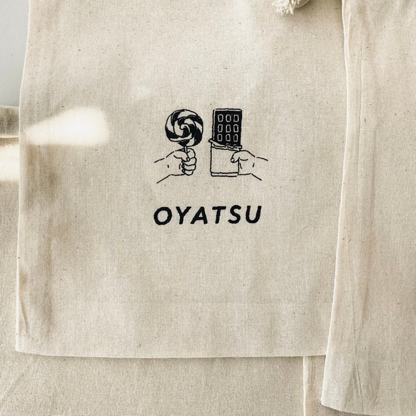 【 BABY 】 巾着袋 4点セット ｜ オムツポーチ ｜ お着替え袋 10枚目の画像