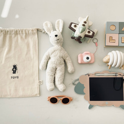 【 BABY 】 巾着袋 4点セット ｜ オムツポーチ ｜ お着替え袋 14枚目の画像