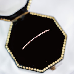 【PG】0.6mm超細磨砂戒指14kgf/金色精緻戒指防過敏Pinky粉紅金 第6張的照片