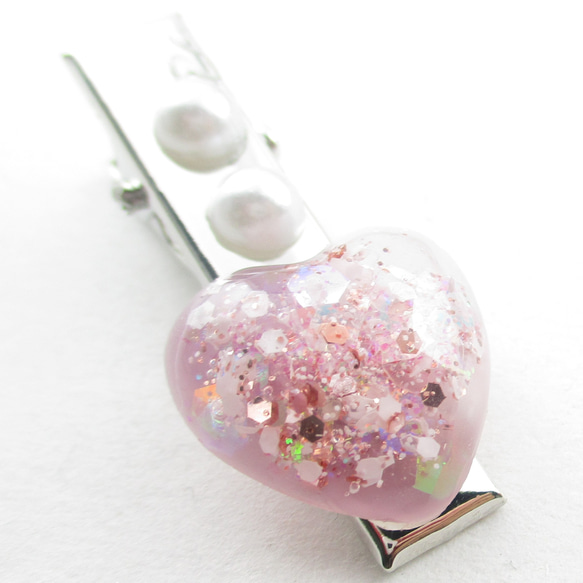 奏でることで、クォーツがピースフルなら僕はそれでいい♪<創作ヘアクリップ>HC063 3枚目の画像