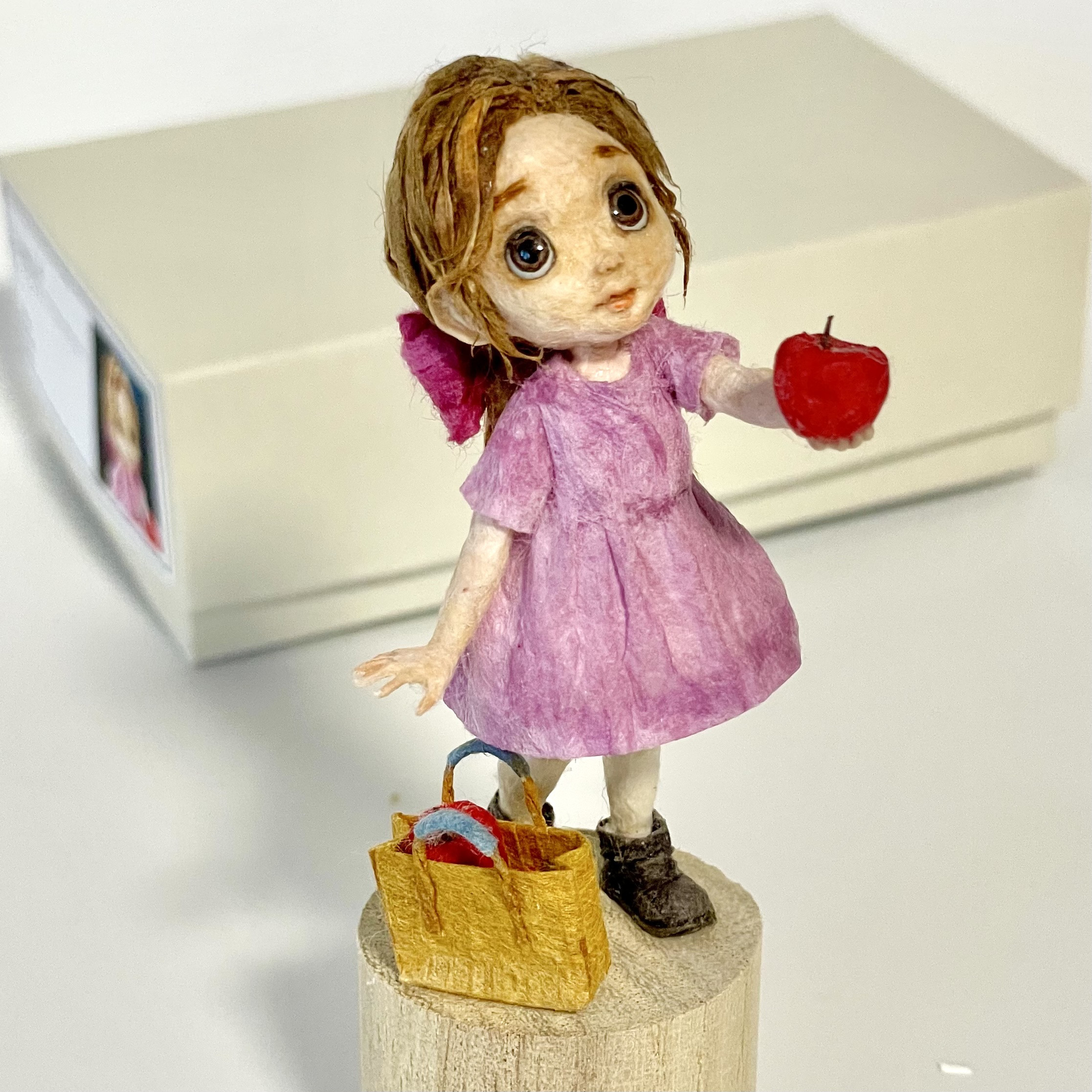 はじめてのおつかい☆　和紙人形