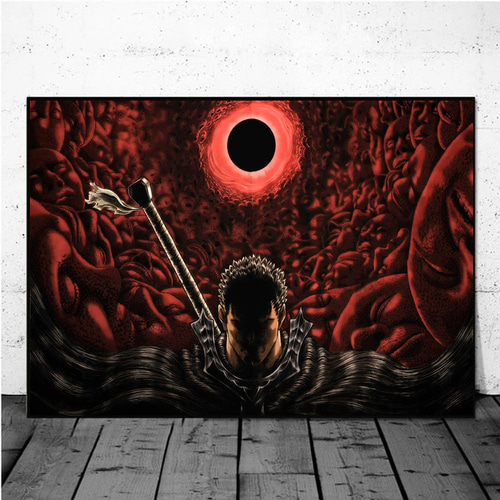 ベルセルク/ベルセルク/映画ポスター/家の装飾絵画/アニメポスター