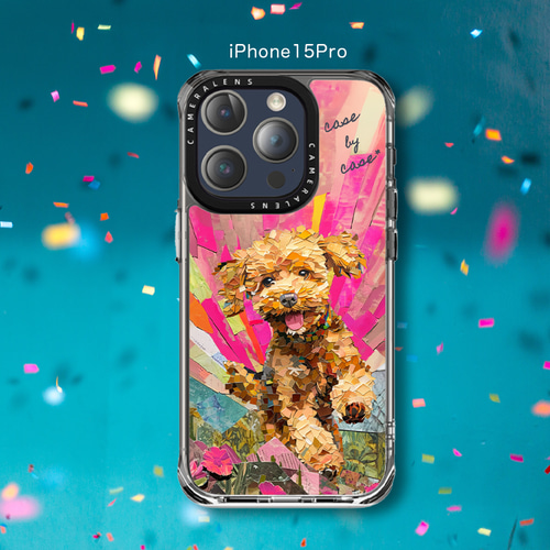 トイプードル】スマホケース iPhone17シリーズ対応【差し色＊おしゃれ