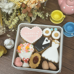 誕生日・推し活】ポップテディベアのバースデーアイシングクッキー