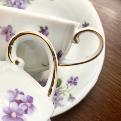 スミレのティーフォーワンvol.3（カップ内小花） 3枚目の画像