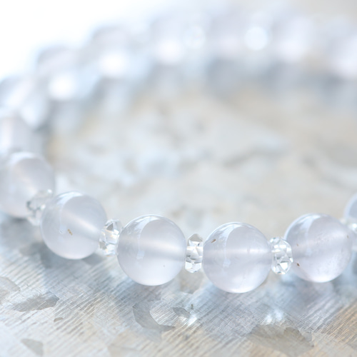 ☆極寒の地より生まれた幻のクォーツ☆ウラル産： アイスクォーツ：8