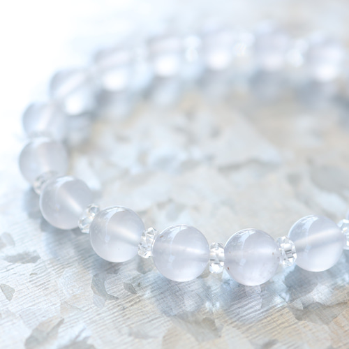 ☆極寒の地より生まれた幻のクォーツ☆ウラル産： アイスクォーツ：8