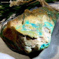 幸運を呼び込む✨ ブルー　オパール　ラフストーン　原石 4枚目の画像