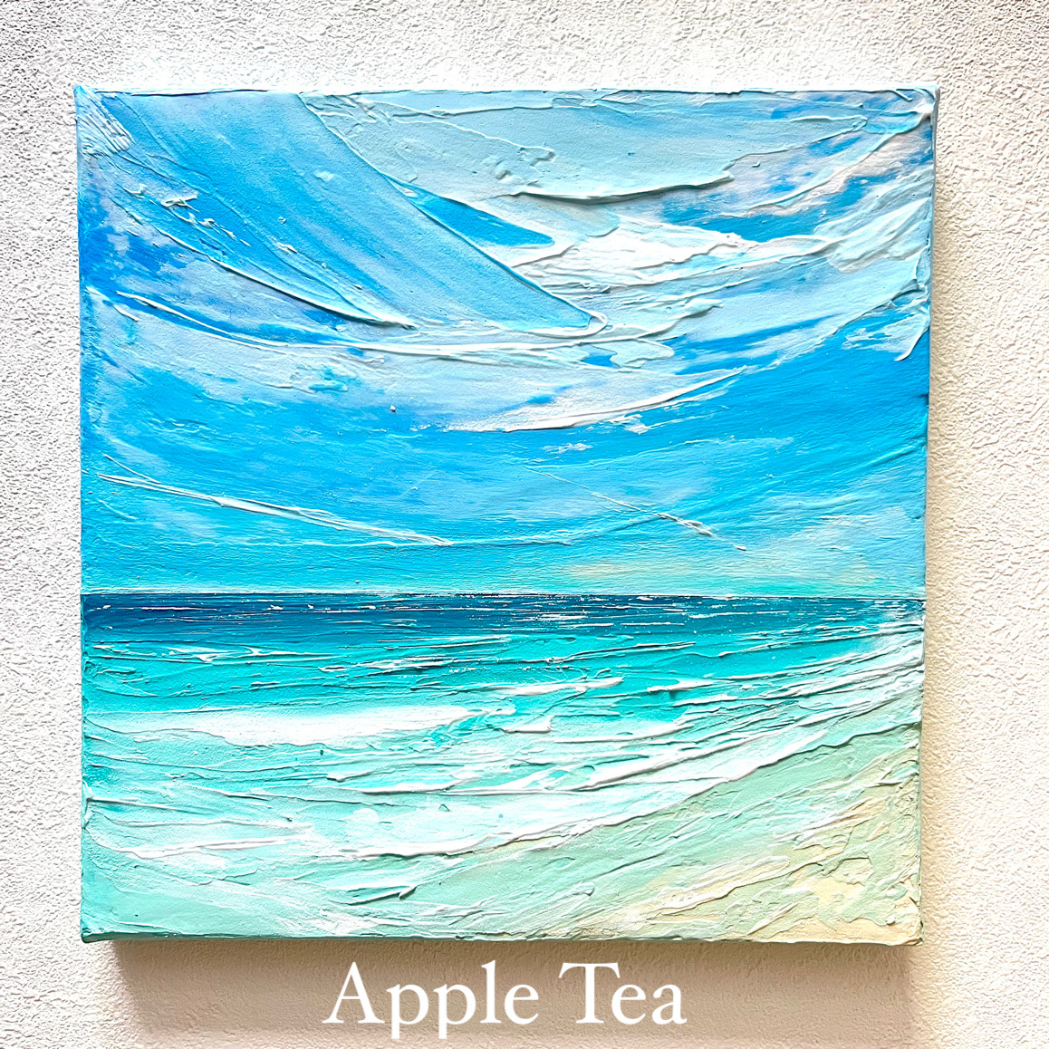 原画 F4号】話をしよう Ω 絵画 