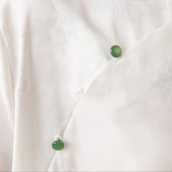 春夏 ファッション レトロ 斜め襟ボタン 刺繍 トップス 7枚目の画像