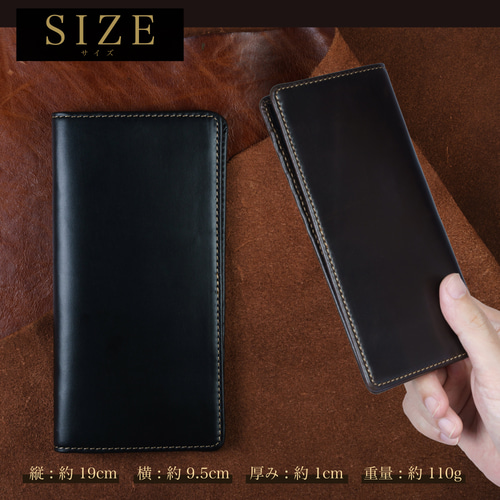 ロングウォレット　革製 長財布 本革 メンズ 薄型 大容量 二つ折り財布 レザーウォレット 財布