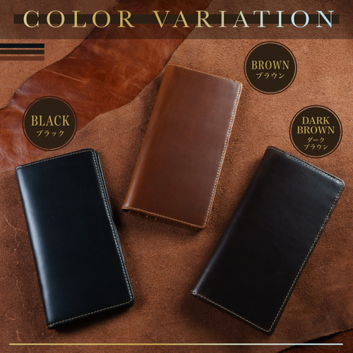 BROWN BROWN レザー長財布 ブラック BROWN BROWN レザー長財布 ブラック BROWN レザー長財布 BROWN ブラック