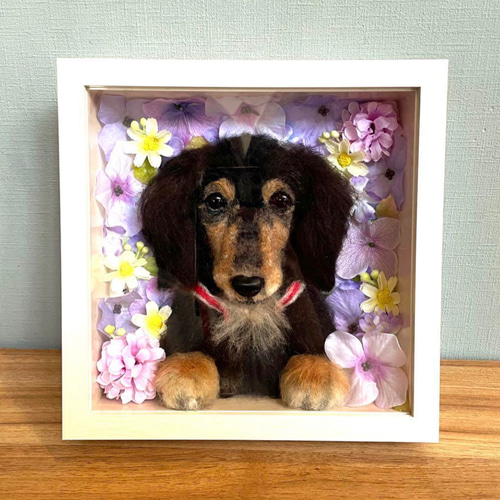 箱入り娘・息子✳︎ 羊毛 わんちゃん 羊毛フェルト CHIKAMOCO