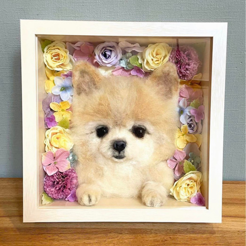 箱入り娘・息子✳︎ 羊毛 わんちゃん 羊毛フェルト CHIKAMOCO