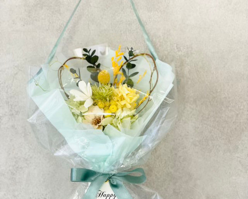 ブーケ 花束 メッセージカード付 ミニブーケ 105 プリザーブド