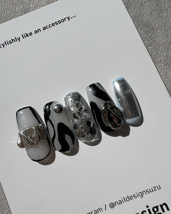 モードネイル その他アート Nail Design Suzu 通販 17692777｜Creema