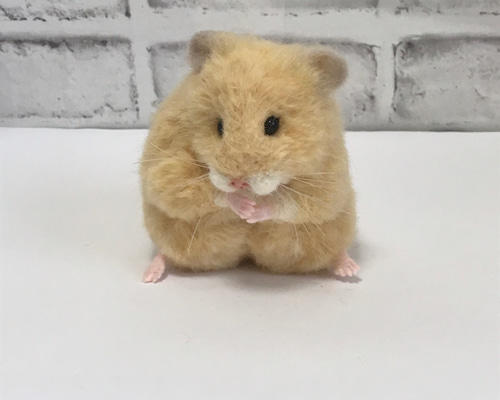 専用です ◇キンクマハムスター＆バナナ◇羊毛フェルト ぶら下がる羊毛キンクマちゃん！ #羊毛フェルト #羊毛フェルト