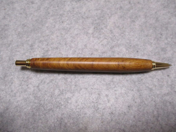 屋久杉　油木　椿油仕上げ　シャープペンシル(0.5ミリ用)　希少材　 3枚目の画像