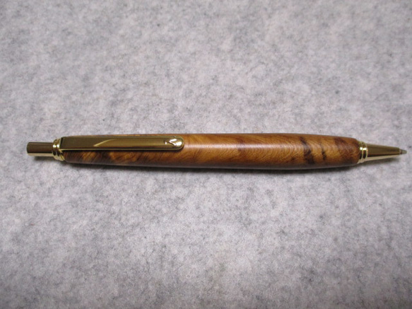 屋久杉　油木　椿油仕上げ　シャープペンシル(0.5ミリ用)　希少材　 1枚目の画像
