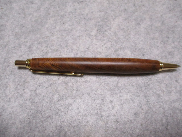 屋久杉　油木　椿油仕上げ　シャープペンシル(0.5ミリ用)　希少材　 2枚目の画像