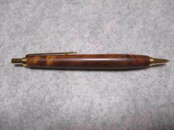 屋久杉　油木　椿油仕上げ　シャープペンシル(0.5ミリ用)　希少材　 4枚目の画像