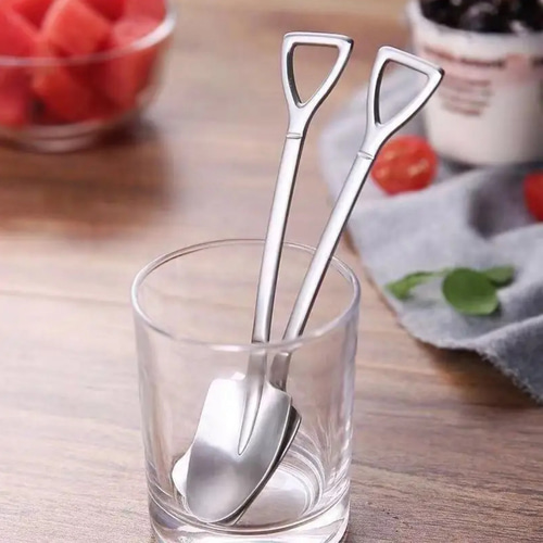 4本セット スコップ シャベル デザイン キッチン スプーン 食器 器具