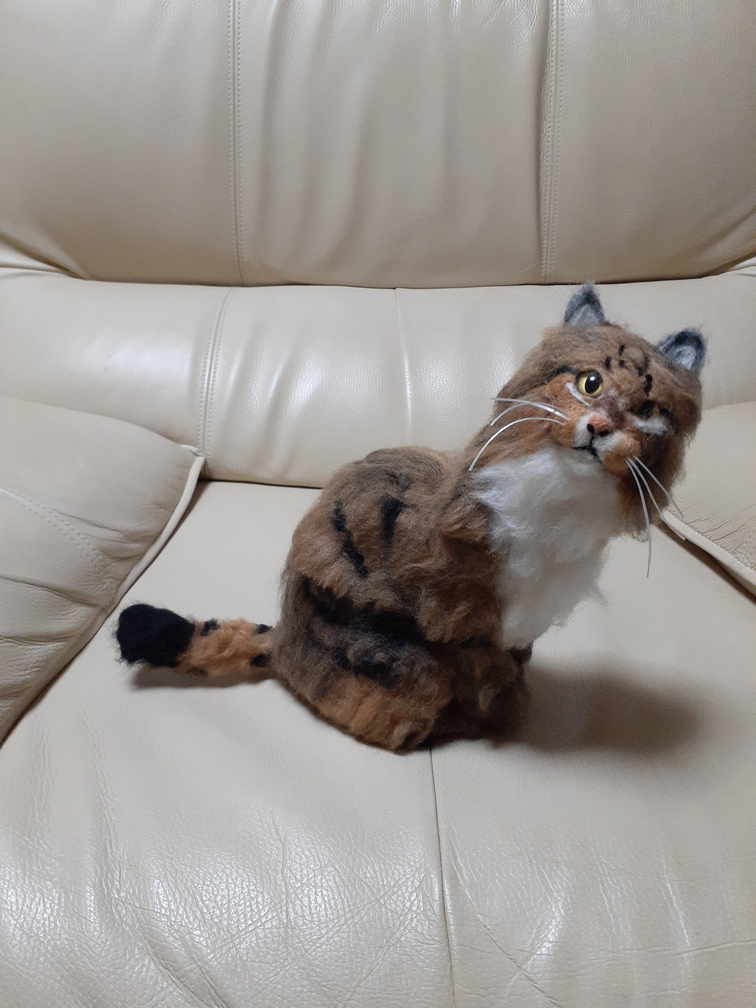 オーダー受付中♡愛犬＆愛猫のお座りあみぐるみ （羊毛フェルト 