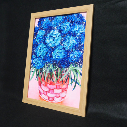 油絵 絵画 【赤いカーネーション】 油絵 絵画 【赤いカーネーション】 - メルカリ