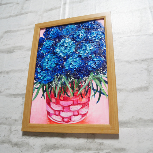 油絵 油彩 油彩画 絵 絵画【華やかなカーネーション】 油絵 油彩 油彩画 絵 絵画 【赤いカーネーション】 絵画 HR