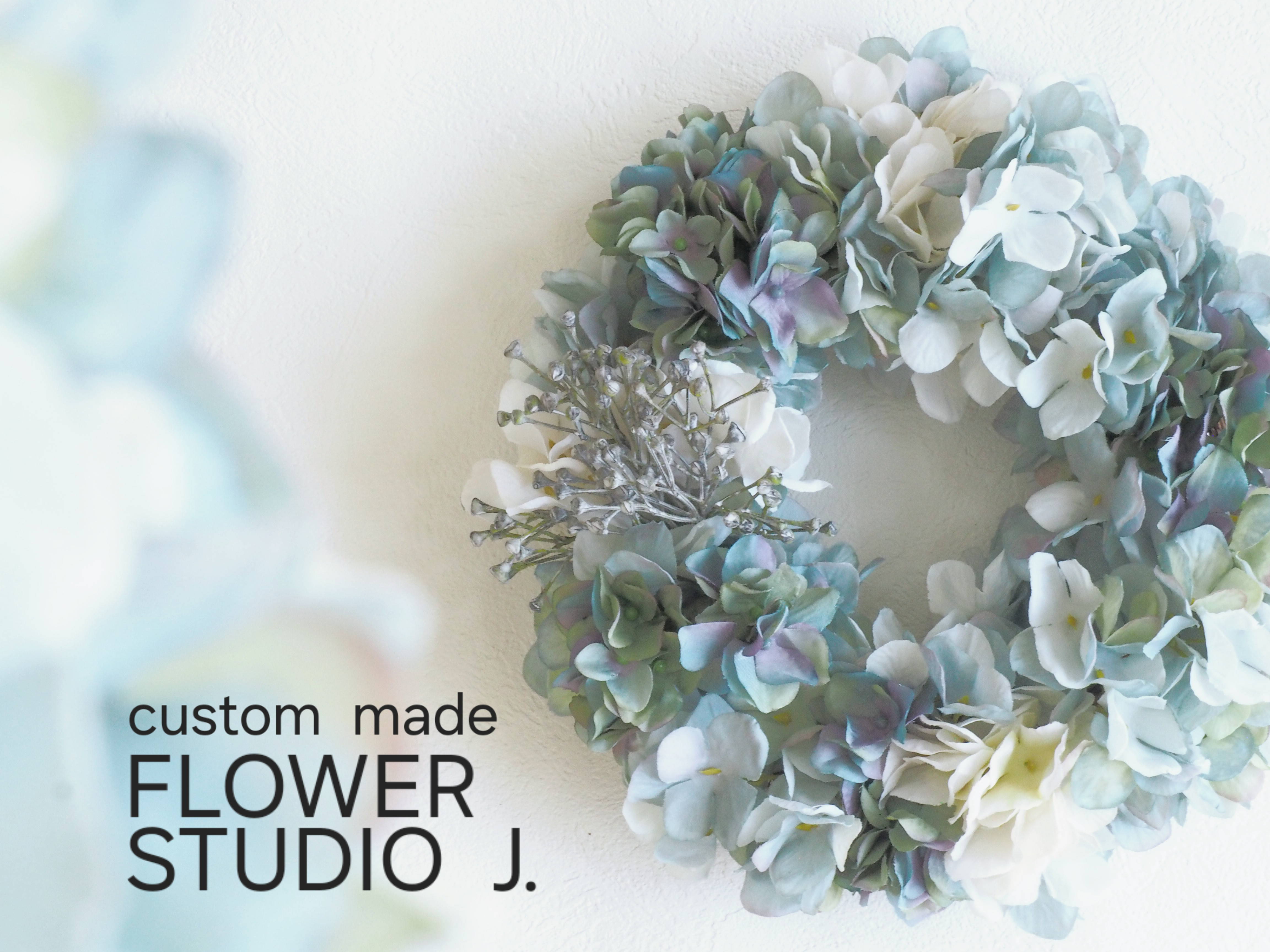 Antique Dry Color / Hydrangea Wreath