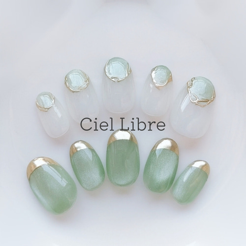 ○キャンペーン対象デザイン○【サイズオーダー】No.20 ネイルチップ  