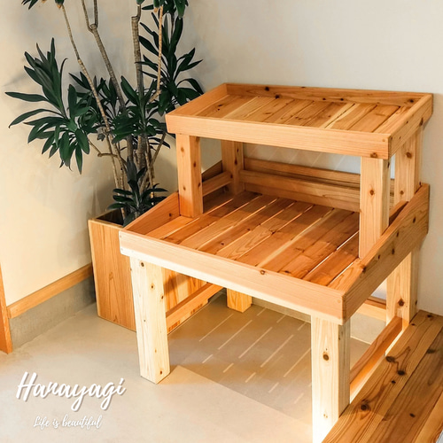 組立式のディスプレイ商品棚です。 特注品‼️一台 野菜手作り品