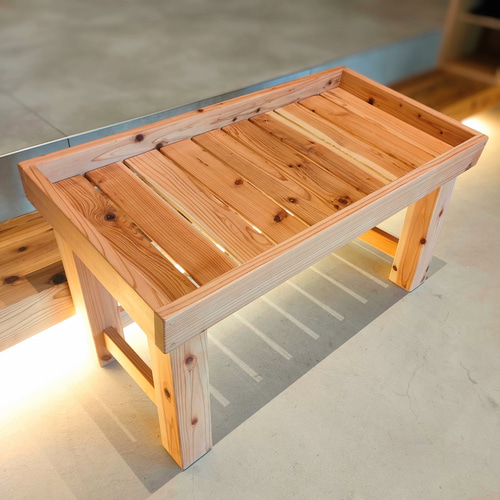 組立式のディスプレイ商品棚です。 特注品‼️一台 野菜手作り品