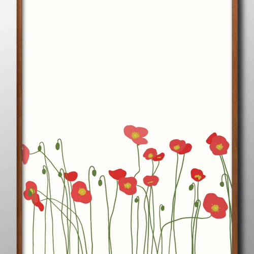 花 絵画 ポスター （大きいサイズ） 14510□アートポスター 絵画 A3サイズ『スイセン 花 フラワー