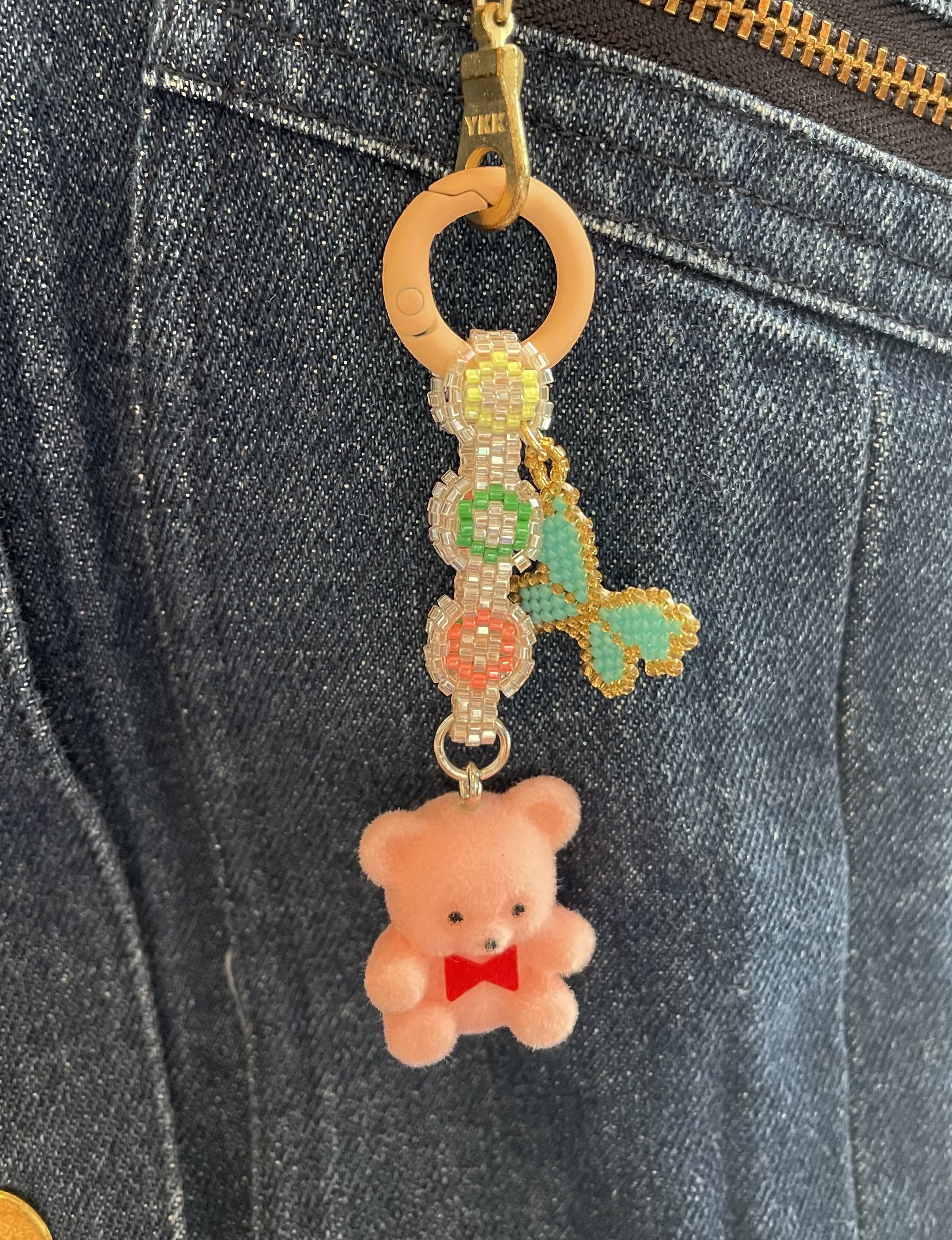 ボッテガ　くま　キーホルダー