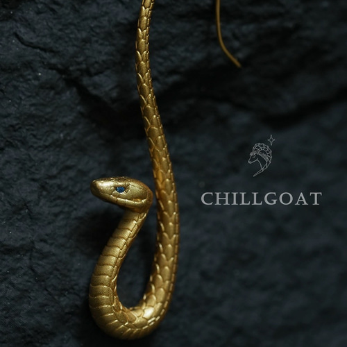Spirit Snake」オリジナルのスネークピアス レトロなエジプト