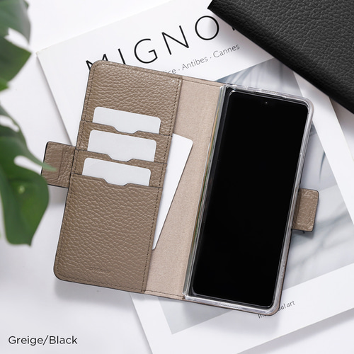 折りたたみスマホ 専用 本革 手帳型 折り畳み GalaxyZ Foled5