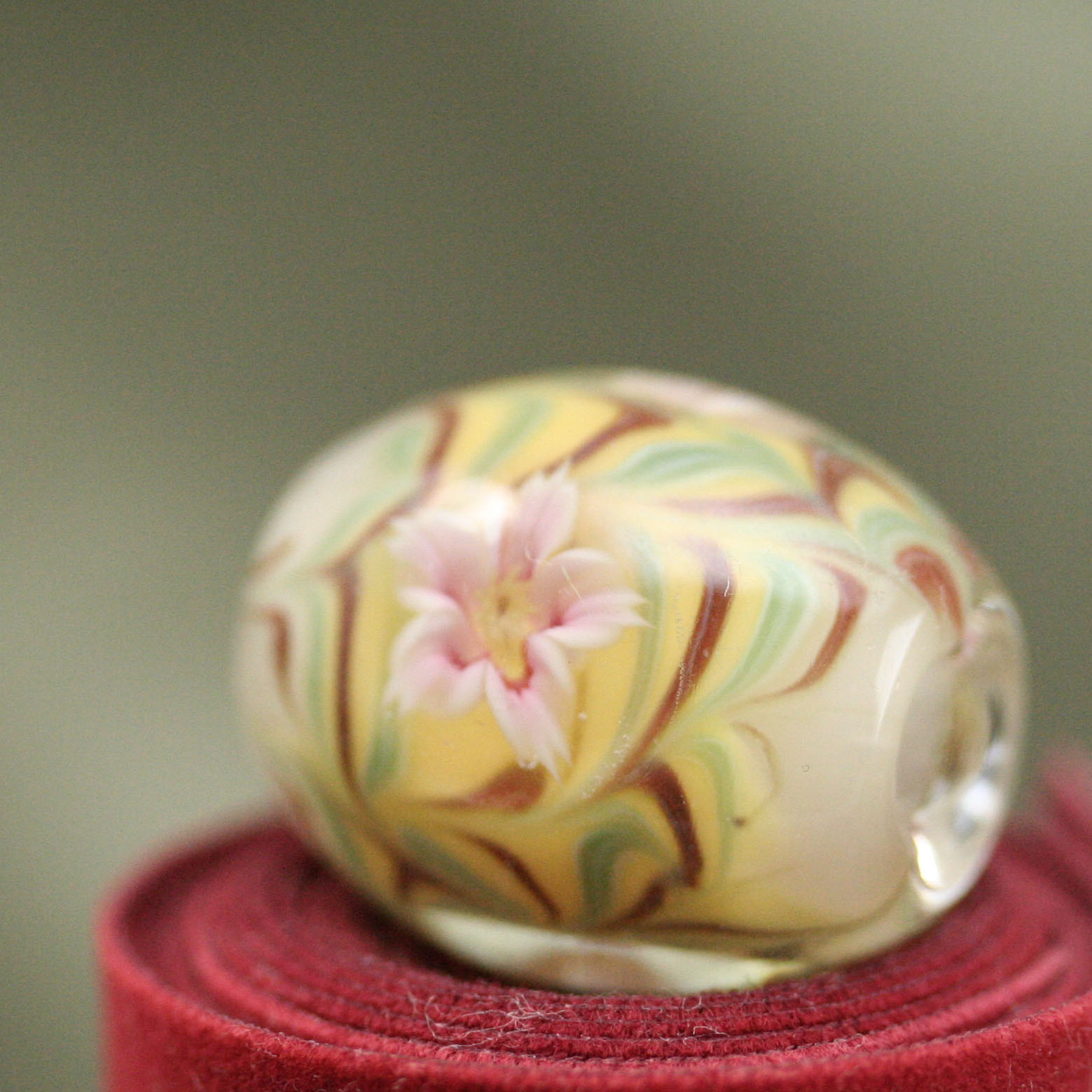 花とんぼ玉　ガラス　とんぼ玉　矢羽