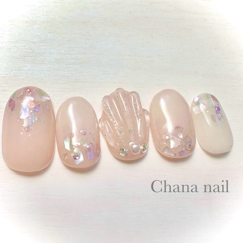 ひなのページ ネイルチップ Providence FER-58ネイル Below Cloud - FINGER SUIT(フィンガー