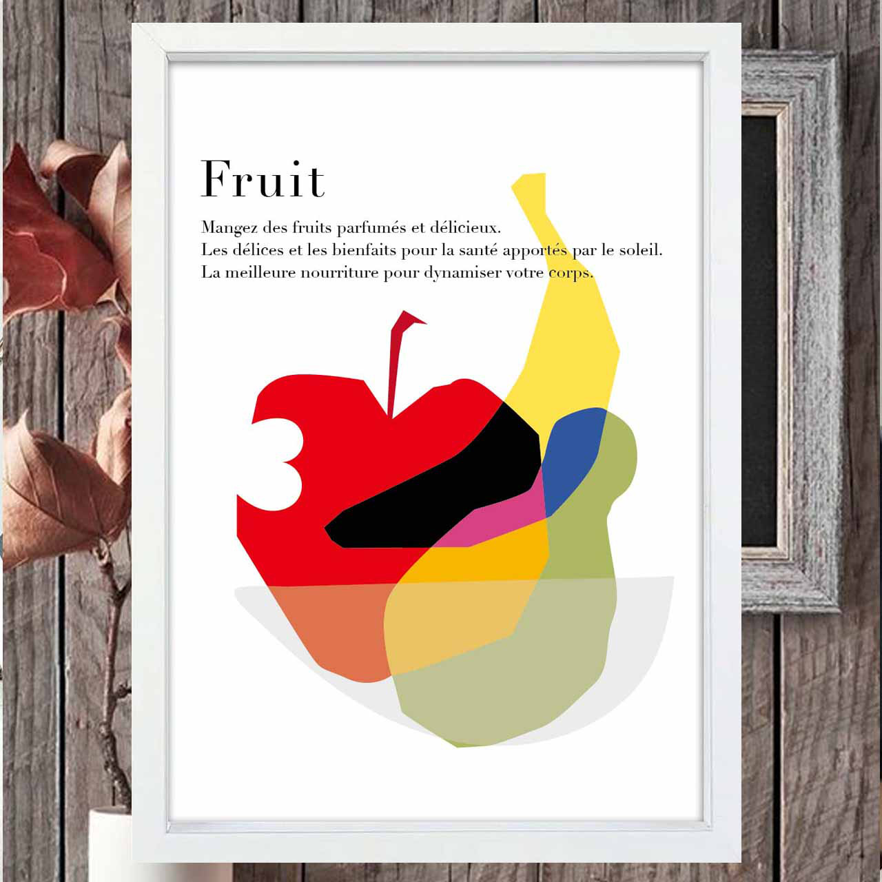 Fruit　フルーツ　イラスト　ポスター　A4 A3 A2 A1　アート  　アートポスター　sei検索新着順　2585