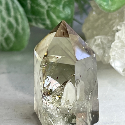 レインボー✨恋愛・ビジネス˚✧ 　シトリン　クォーツ　ポイント　ポリッシュ シトリンクォーツ・ポリッシュ・ポイント4種