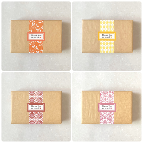 033-036】ラッピング帯 12色セット その他ラッピング用品 *naru6372